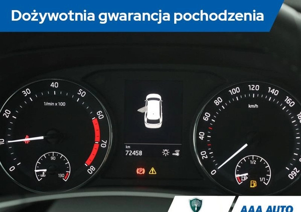 Skoda Octavia cena 77000 przebieg: 72451, rok produkcji 2021 z Czarna Woda małe 232